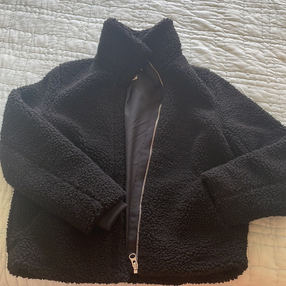 H&M teddy bear style jacket - Picture 3 of 3